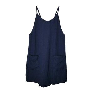 Shein Romper Women Size XS Black NEW Sleeveless EZ Wear